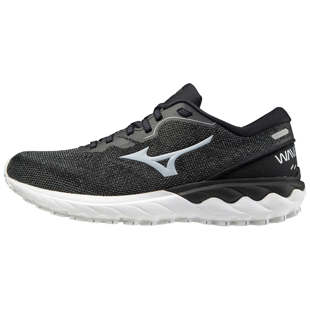 Mizuno Women's Wave Skyrise 2 Running Shoes Black/Silver/White (J1GD210905-VLQ)